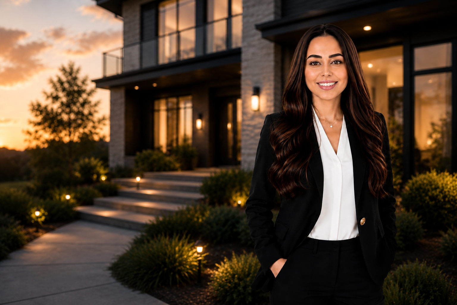 Luxury real estate interior